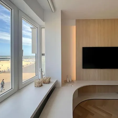 Apartment Luxe Met Adembenemend Uitzicht Op Zee Ostend
